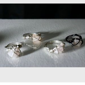 Rose Quartz ring